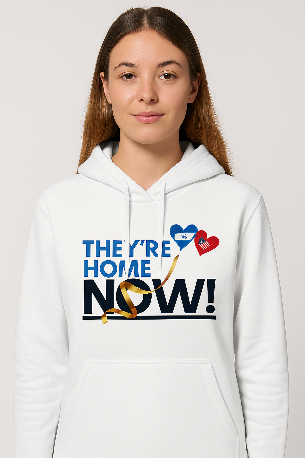 They're Back Home NOW - Hoodie White