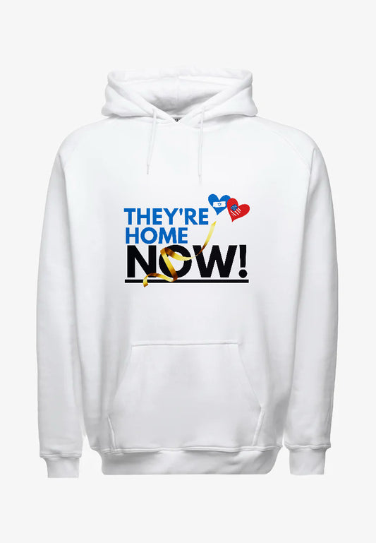 They're Back Home NOW - Hoodie White