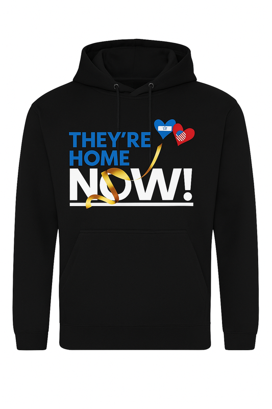 They're Back Home NOW - Hoodie Black